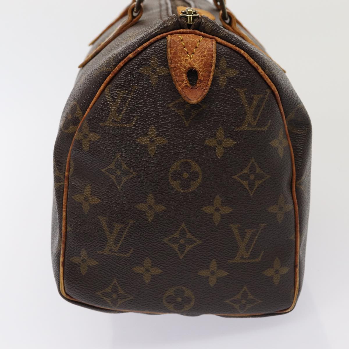 LOUIS VUITTON Monogram Speedy 25 Hand Bag M41528 LV Auth 80783