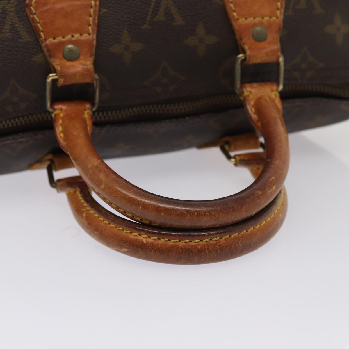 LOUIS VUITTON Monogram Speedy 25 Hand Bag M41528 LV Auth 80783