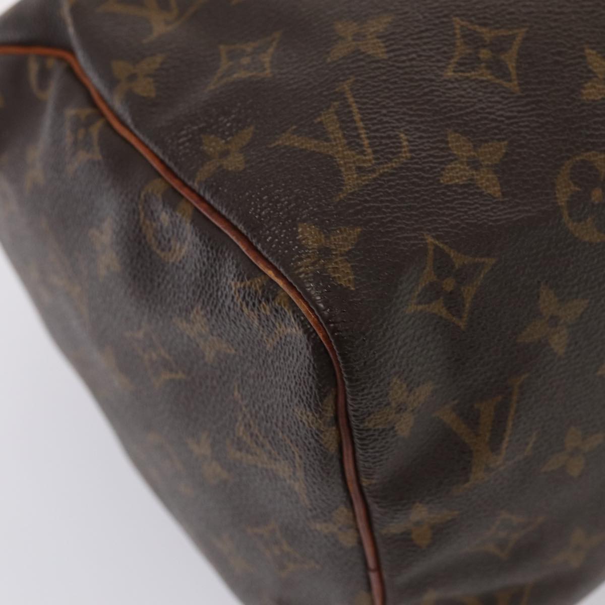 LOUIS VUITTON Monogram Speedy 30 Hand Bag M41526 LV Auth 80784