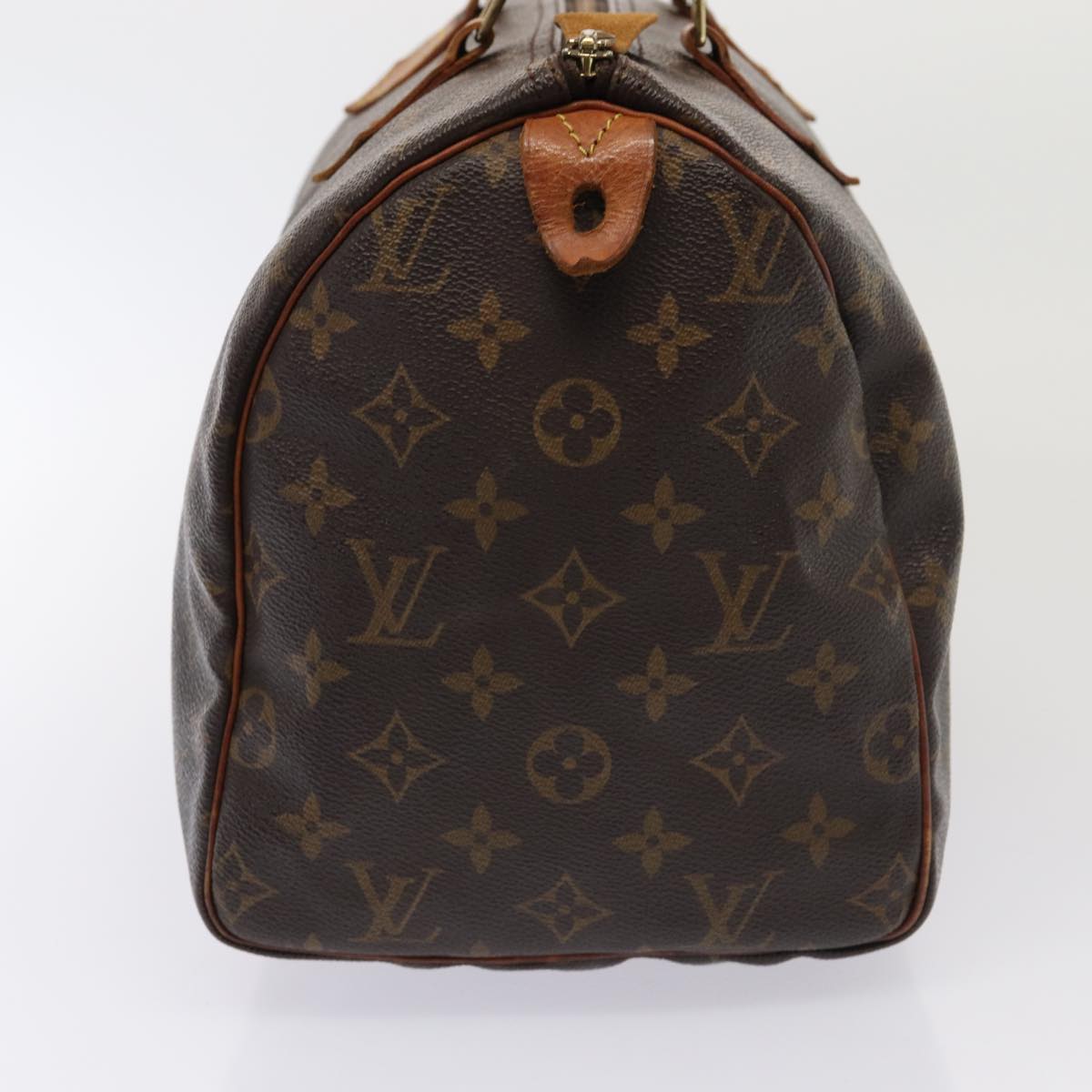 LOUIS VUITTON Monogram Speedy 30 Hand Bag M41526 LV Auth 80784