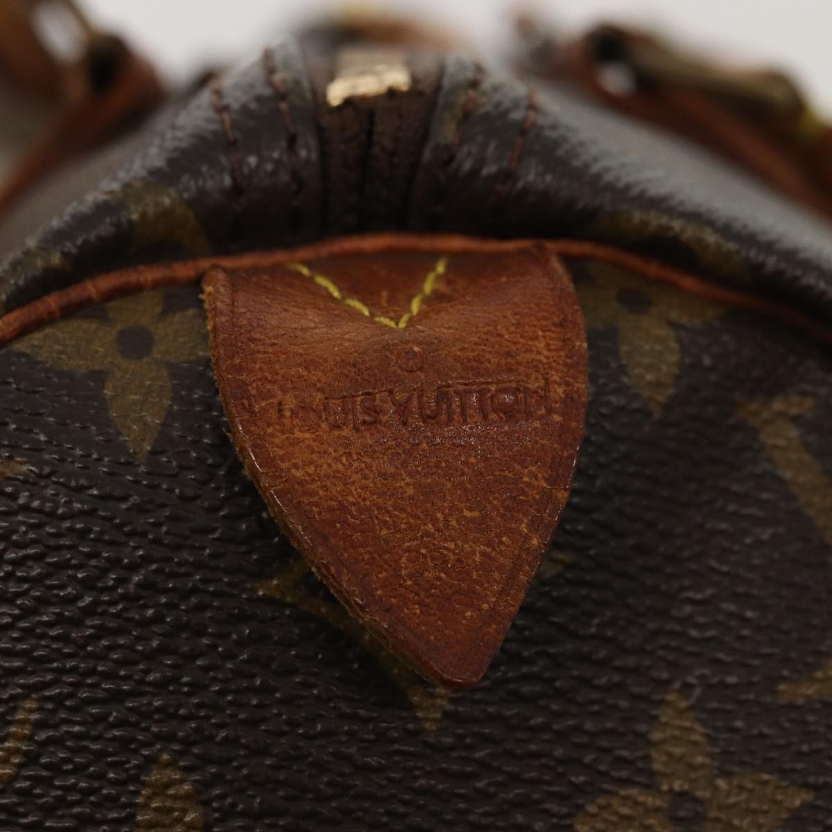 LOUIS VUITTON Monogram Speedy 30 Hand Bag M41526 LV Auth 80787