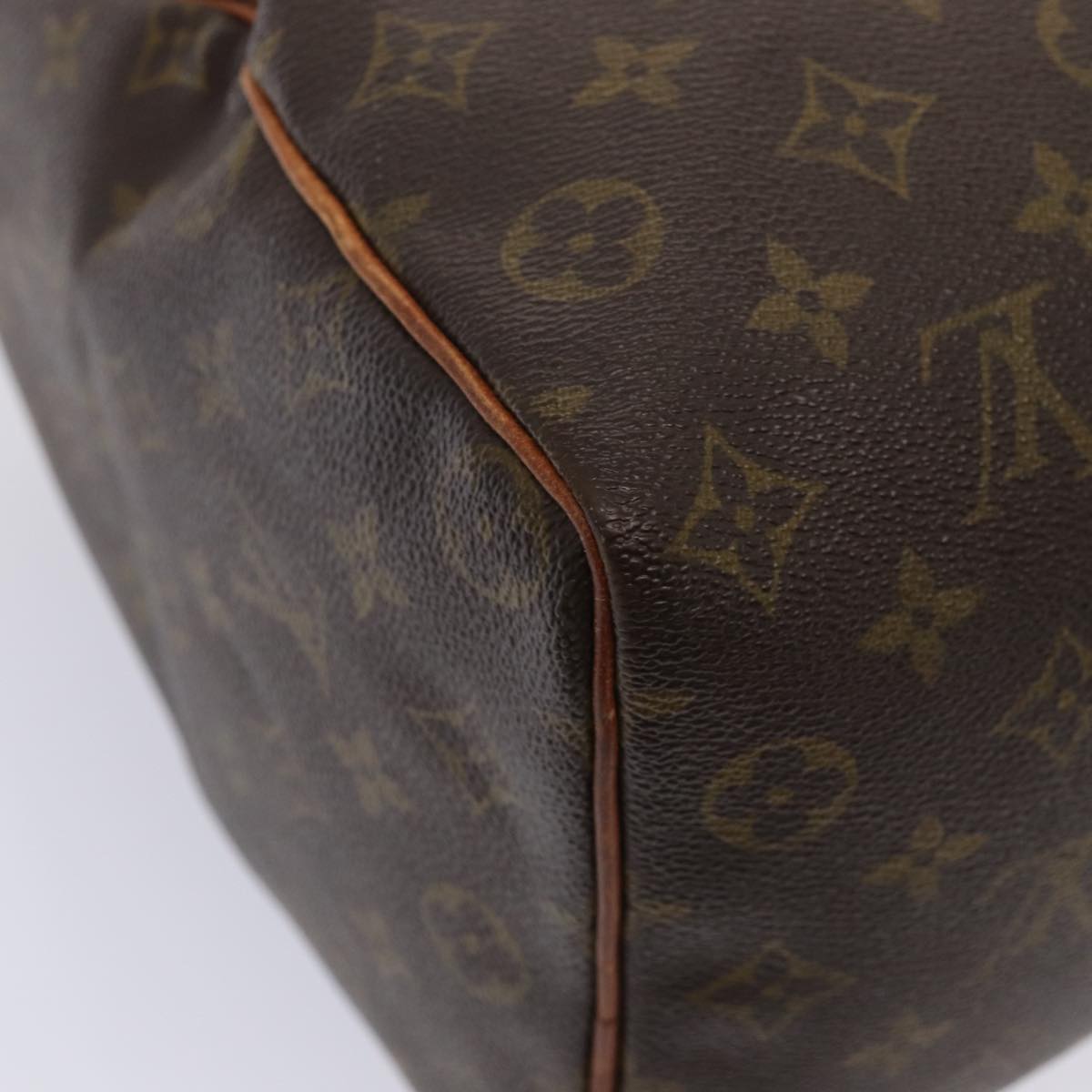 LOUIS VUITTON Monogram Speedy 35 Hand Bag M41524 LV Auth 80788