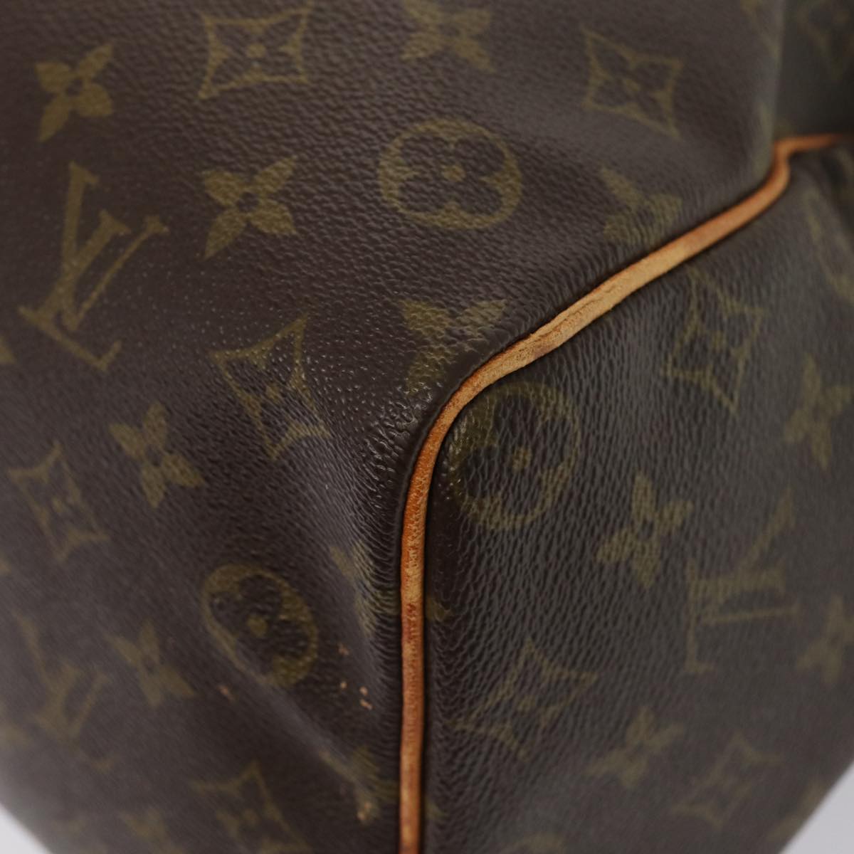 LOUIS VUITTON Monogram Speedy 35 Hand Bag M41524 LV Auth 80791