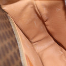 CELINE Macadam Canvas Shoulder Bag PVC Leather Brown Auth 80818-20