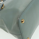 PRADA Hand Bag Safiano leather 2way Blue Auth 80864-14