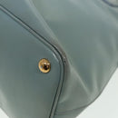 PRADA Hand Bag Safiano leather 2way Blue Auth 80864-15