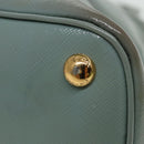 PRADA Hand Bag Safiano leather 2way Blue Auth 80864-9