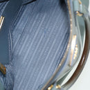 PRADA Hand Bag Safiano leather 2way Blue Auth 80864-11