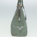 PRADA Hand Bag Safiano leather 2way Blue Auth 80864-4