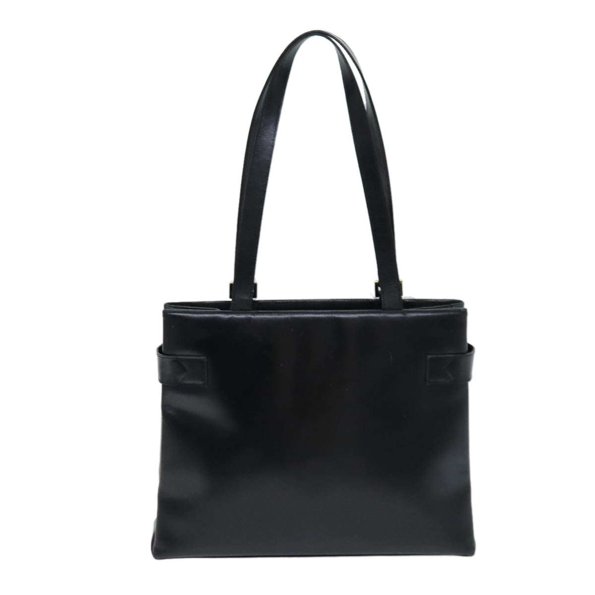 GUCCI Tote Bag Leather Black 002 2113 0333 Auth 80890