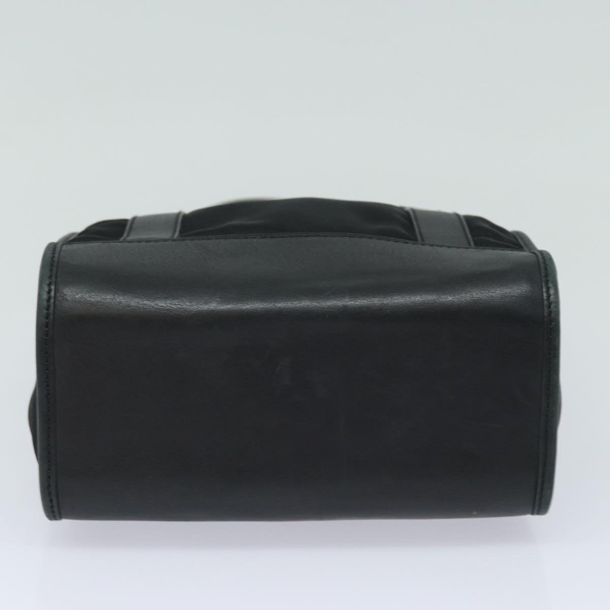 GUCCI Hand Bag Nylon Black 91386 Auth 80892