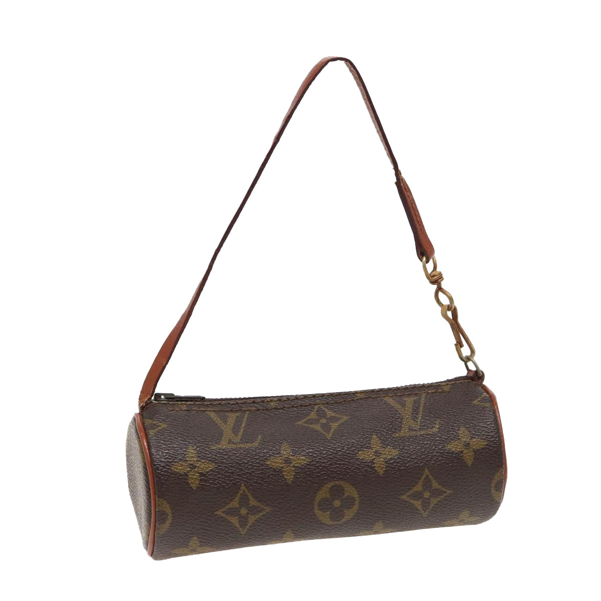 LOUIS VUITTON Monogram Papillon Pouch Pouch LV Auth 80893