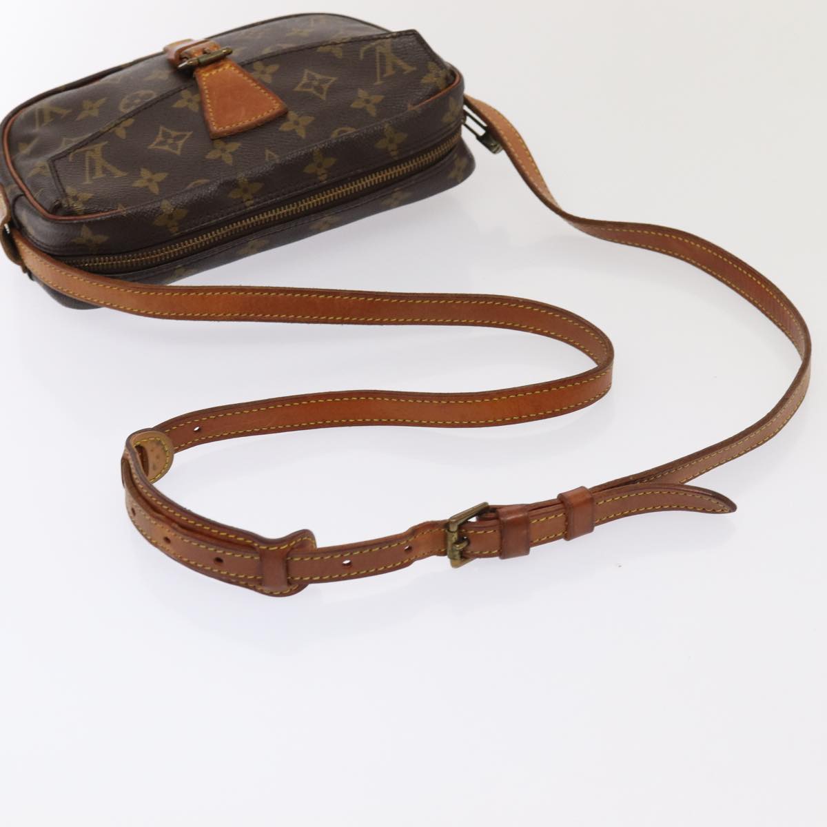 LOUIS VUITTON Monogram Jeune Fille PM Shoulder Bag M51227 LV Auth 80905