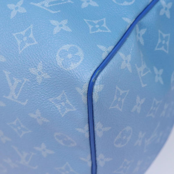 LOUIS VUITTON Monogram Clouds Keepall Bandouliere 50 Tasche M45428 LV Auth 80910SAV