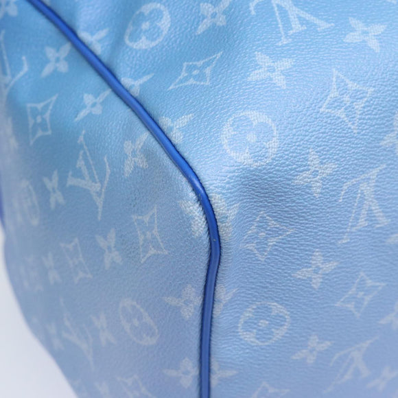 LOUIS VUITTON Monogram Clouds Keepall Bandouliere 50 Tasche M45428 LV Auth 80910SAV