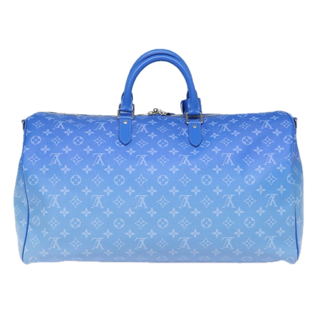 LOUIS VUITTON Monogram Clouds Keepall Bandouliere 50 Bag M45428 LV Auth 80910A - 0