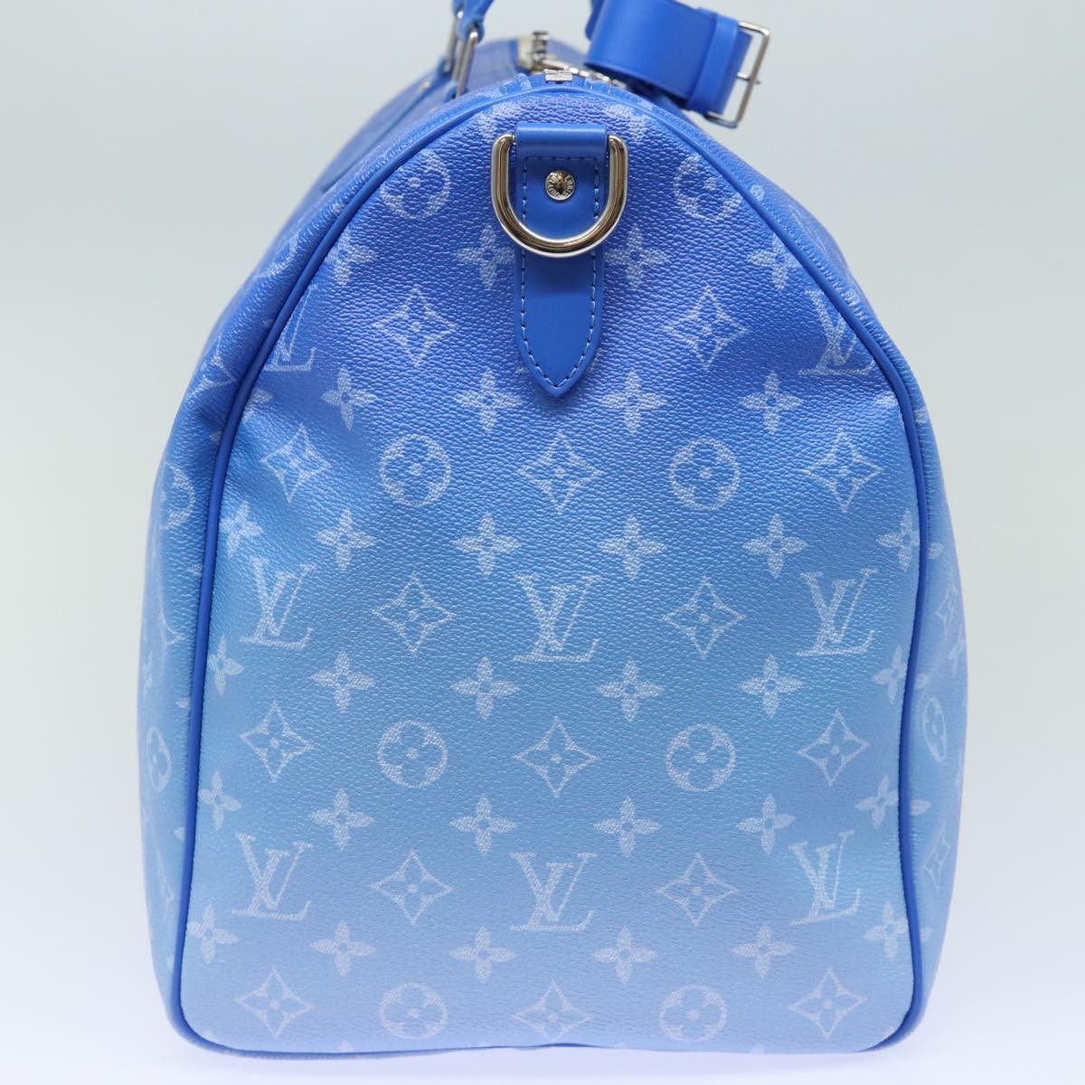 LOUIS VUITTON Monogram Clouds Keepall Bandouliere 50 Bag M45428 LV Auth 80910A