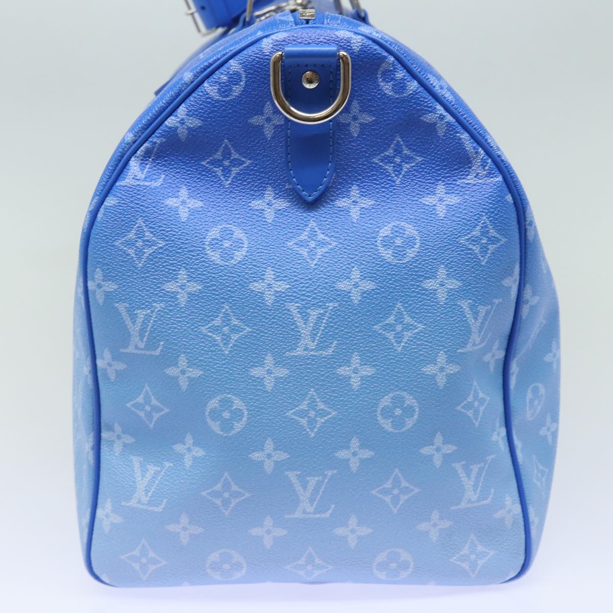 LOUIS VUITTON Monogram Clouds Keepall Bandouliere 50 Bag M45428 LV Auth 80910A