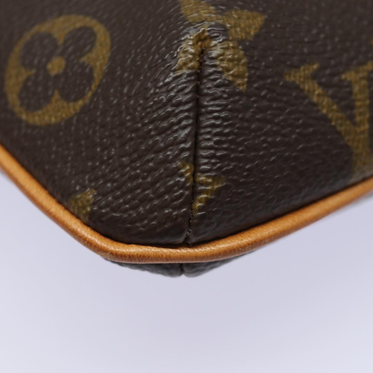 LOUIS VUITTON Monogram Partition Pouch M51901 LV Auth 80941A