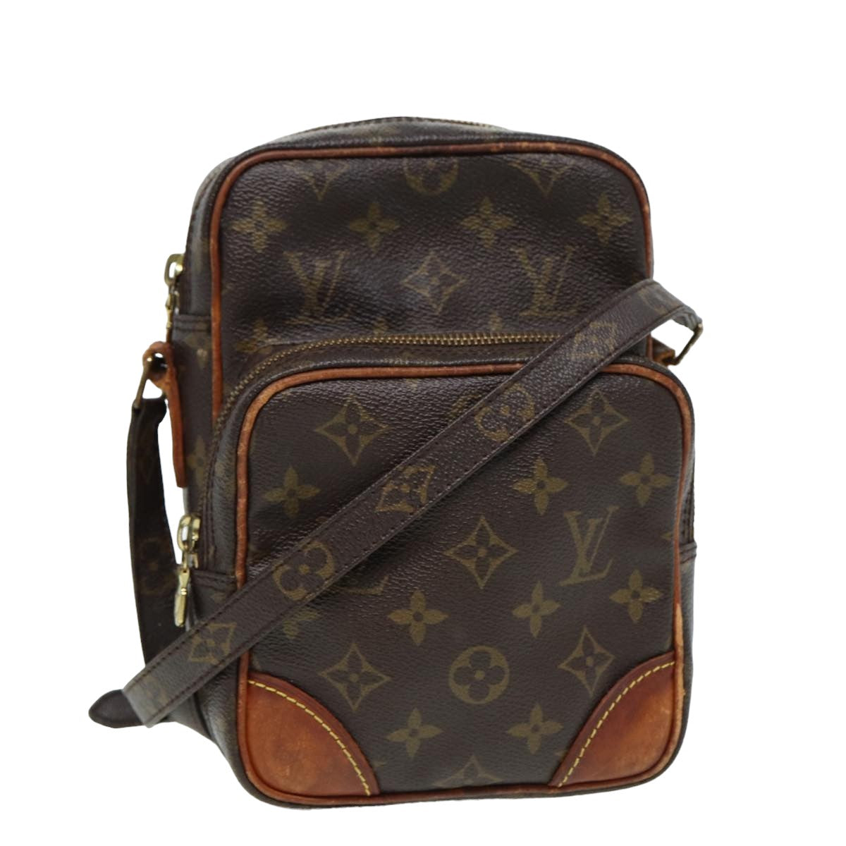 LOUIS VUITTON Monogram Amazon Shoulder Bag M45236 LV Auth 80959