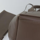 BALENCIAGA Navy Cabas Hand Bag Leather Gray 339933 Auth 80962M-9