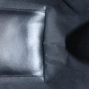 BALENCIAGA Navy Cabas Hand Bag Leather Gray 339933 Auth 80962M-18