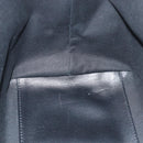 BALENCIAGA Navy Cabas Hand Bag Leather Gray 339933 Auth 80962M-19