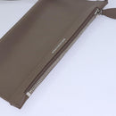 BALENCIAGA Navy Cabas Hand Bag Leather Gray 339933 Auth 80962M-24