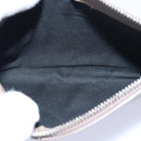 BALENCIAGA Navy Cabas Hand Bag Leather Gray 339933 Auth 80962M-26