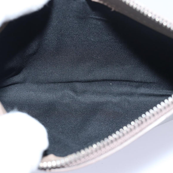 BALENCIAGA Navy Cabas Hand Bag Leather Gray 339933 Auth 80962M