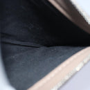 BALENCIAGA Navy Cabas Hand Bag Leather Gray 339933 Auth 80962M-28