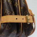 LOUIS VUITTON Monogram Saumur 30 Shoulder Bag M42256 LV Auth 80965A-19