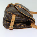 LOUIS VUITTON Monogram Saumur 30 Shoulder Bag M42256 LV Auth 80965V-3