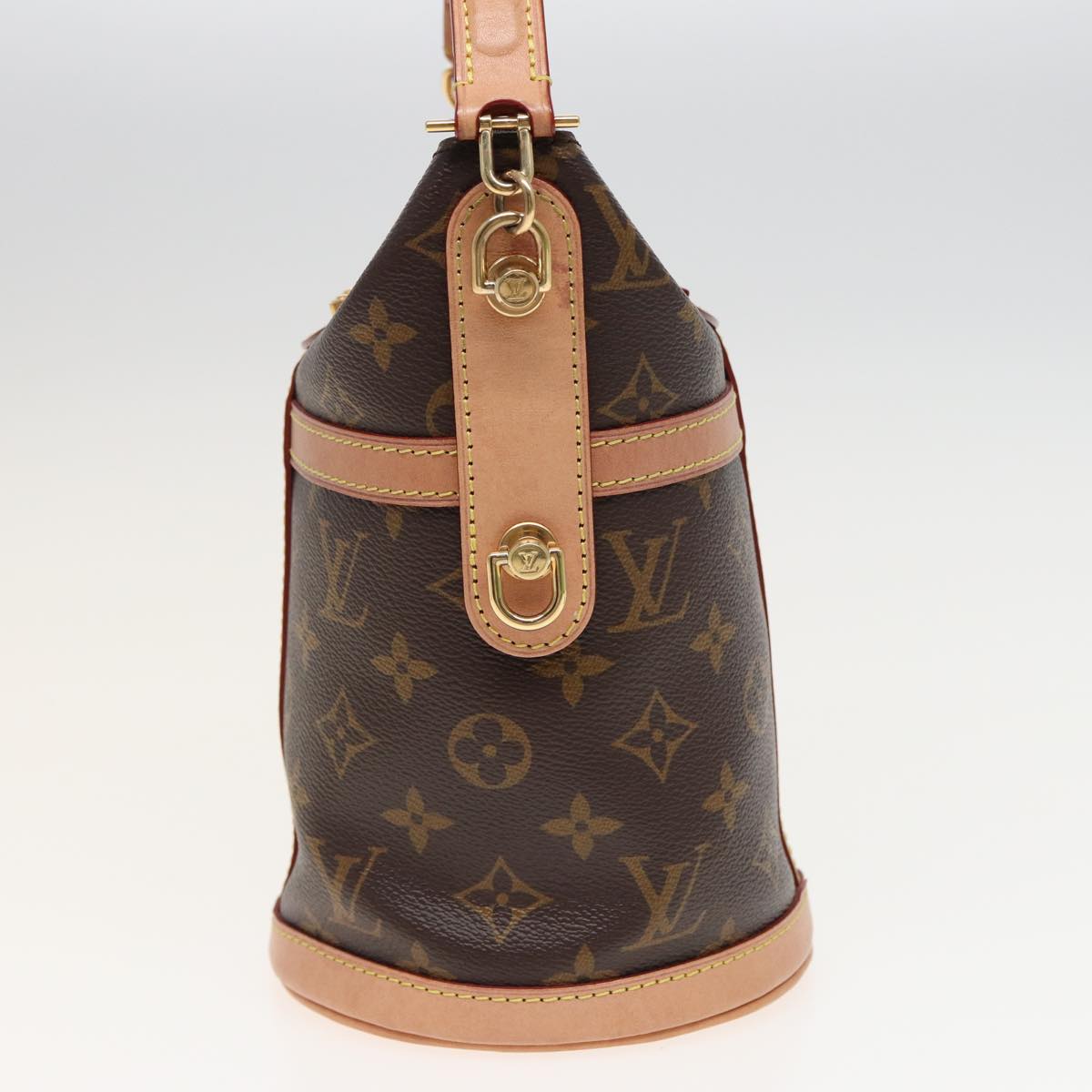 LOUIS VUITTON Monogram Duffel bag Hand Bag 2way M43587 LV Auth 80967A