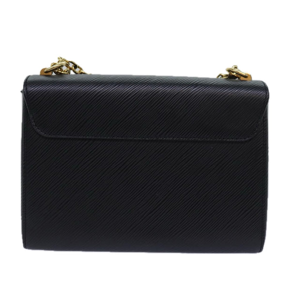 LOUIS VUITTON Epi Twist MM Shoulder Bag Black M21113 LV Auth 80968A