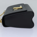 LOUIS VUITTON Epi Twist MM Shoulder Bag Black M21113 LV Auth 80968A-3