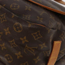 LOUIS VUITTON Monogram Saumur 35 Shoulder Bag M42254 LV Auth 80996-17