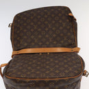 LOUIS VUITTON Monogram Saumur 35 Shoulder Bag M42254 LV Auth 80996-19