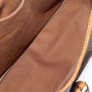 LOUIS VUITTON Monogram Saumur 35 Shoulder Bag M42254 LV Auth 80996-11