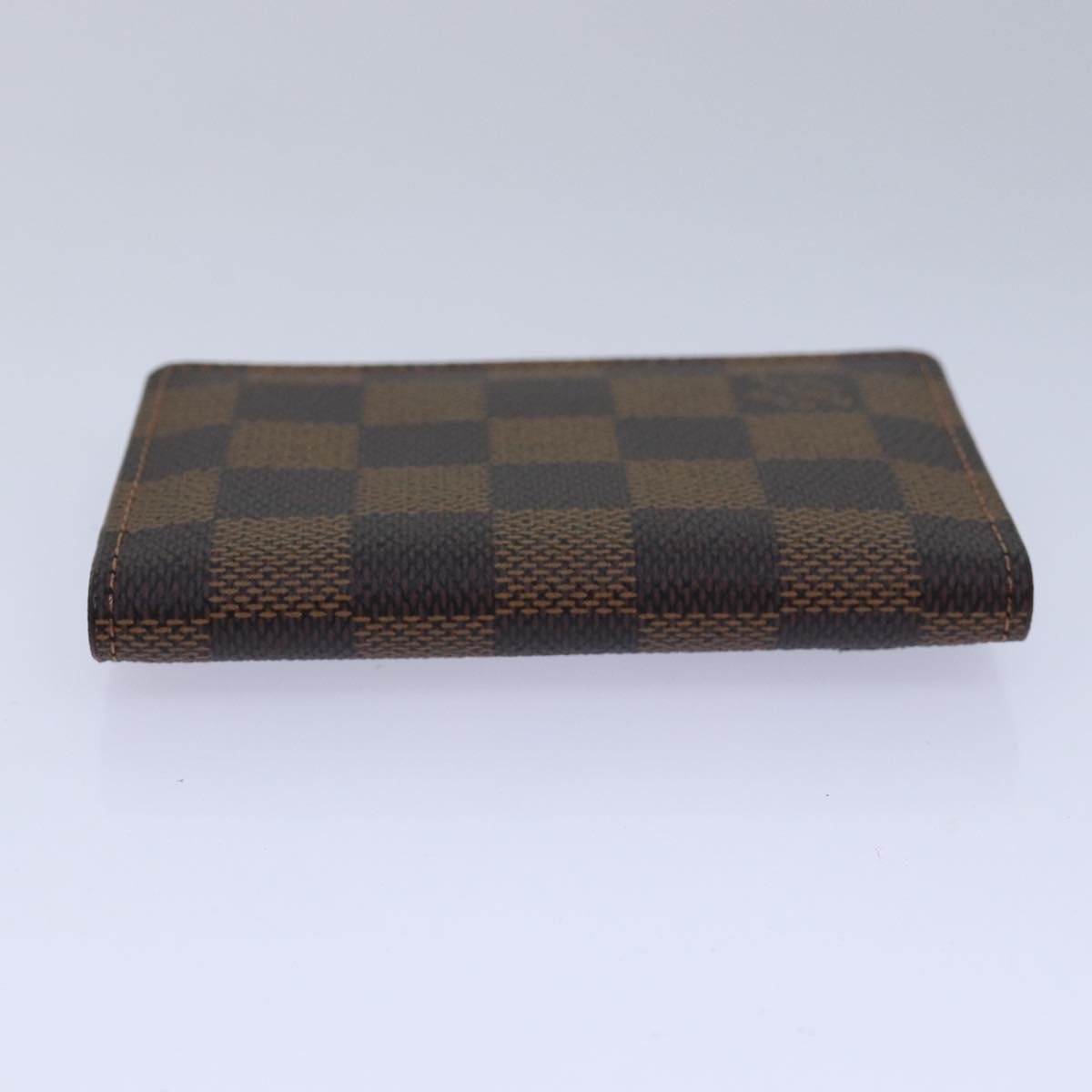 LOUIS VUITTON Damier Ebene Organizer Dupoch Card Case N61721 LV Auth 80998