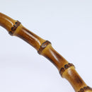 GUCCI Bamboo Hand Bag Nylon 000 2058 0531 5 Auth 80999-8