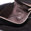 CELINE C Sulky Shoulder Bag Canvas Beige Brown Auth 81007-27