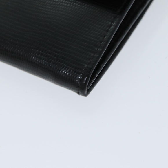 CELINE Lange Geldbörse Leder Schwarz Auth 81009