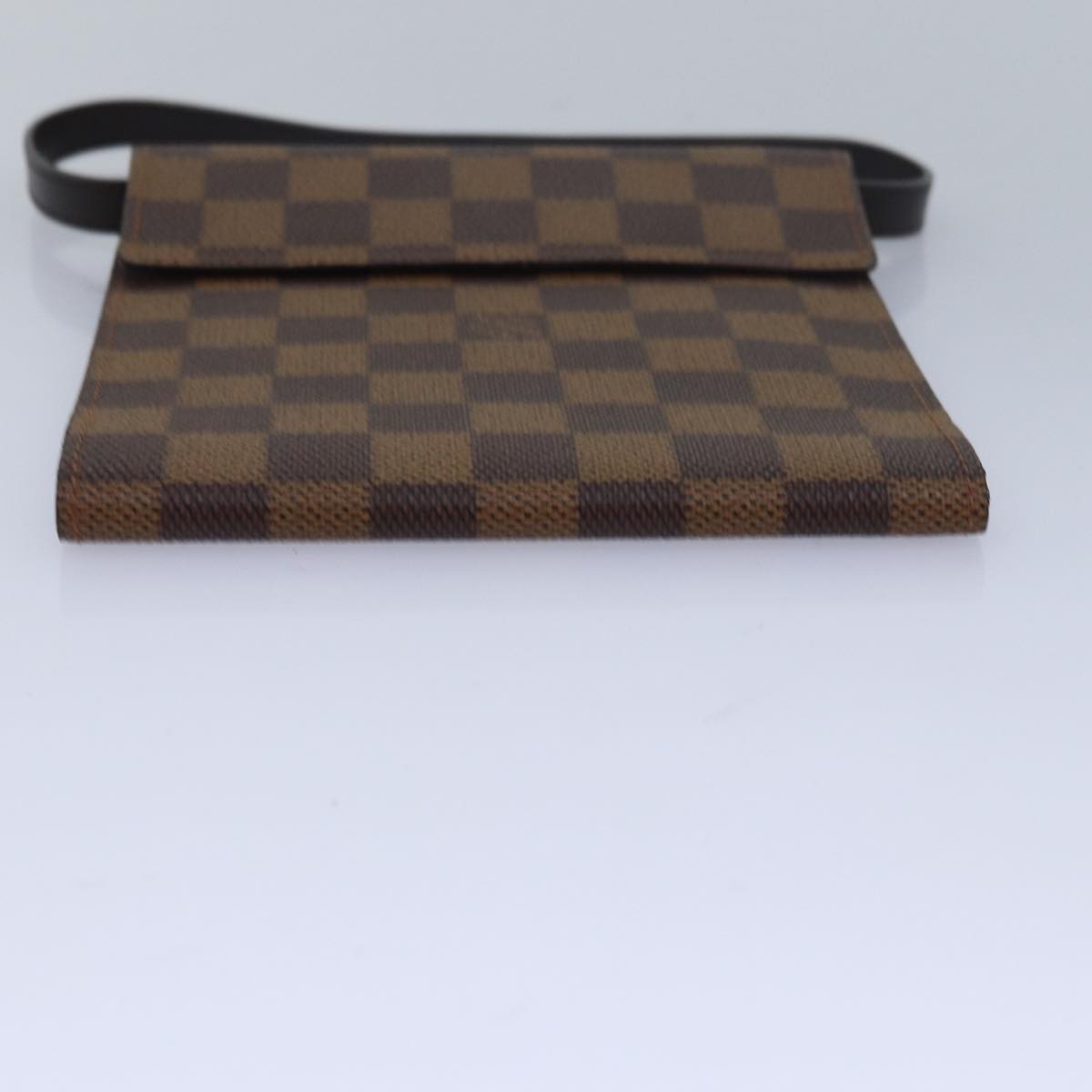 LOUIS VUITTON Damier Ebene CD Holder Pouch N62935 LV Auth 81021