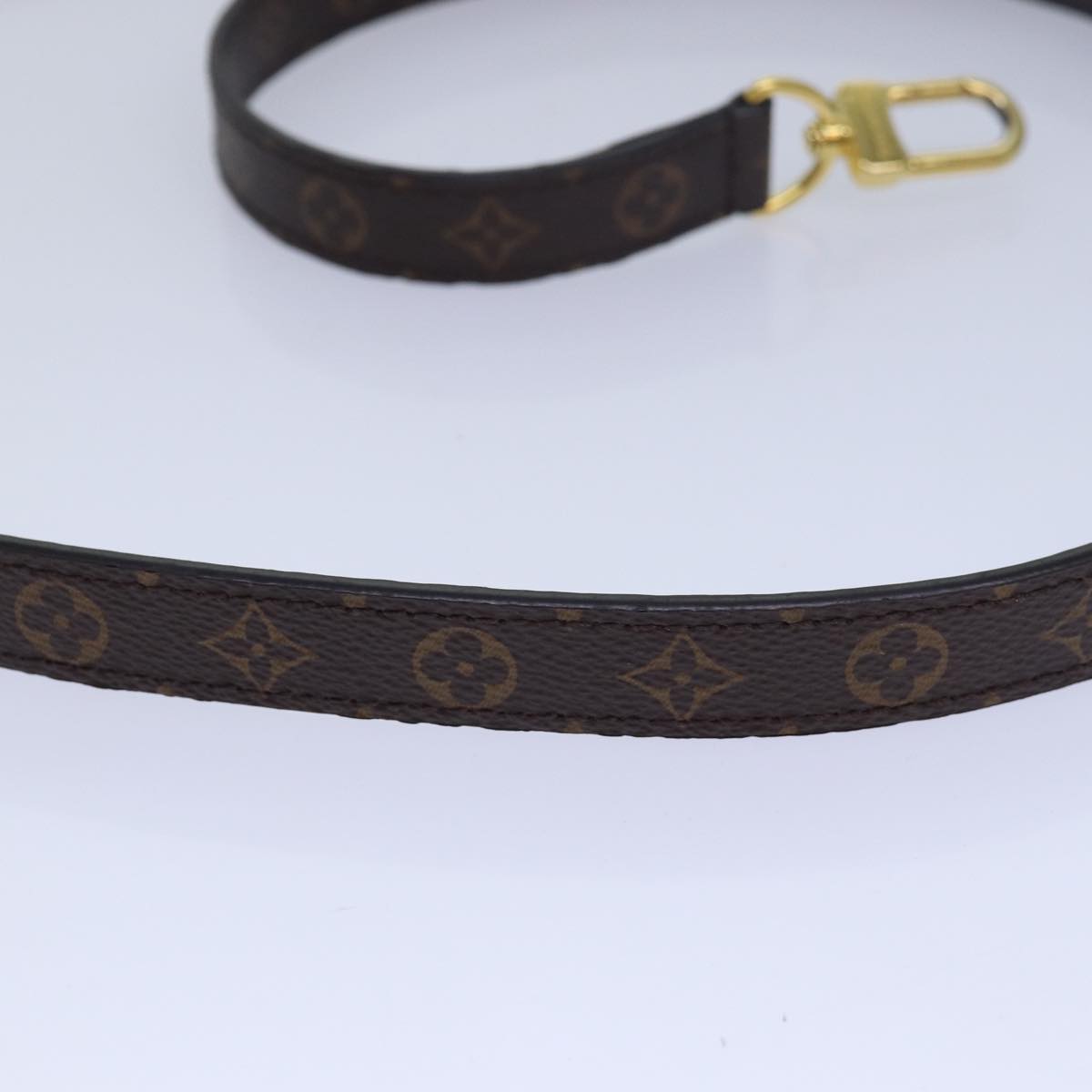 LOUIS VUITTON Monogram Adjustable Shoulder Strap 40.2""-44.9"" LV Auth 81024