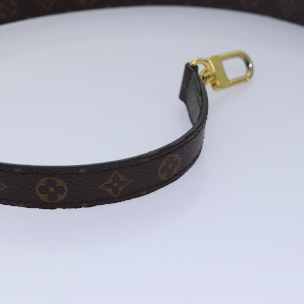 LOUIS VUITTON Monogram Adjustable Shoulder Strap 40.2""-44.9"" LV Auth 81024