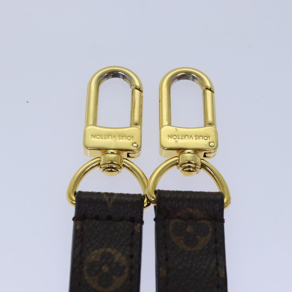 LOUIS VUITTON Monogram Adjustable Shoulder Strap 40.2""-44.9"" LV Auth 81024