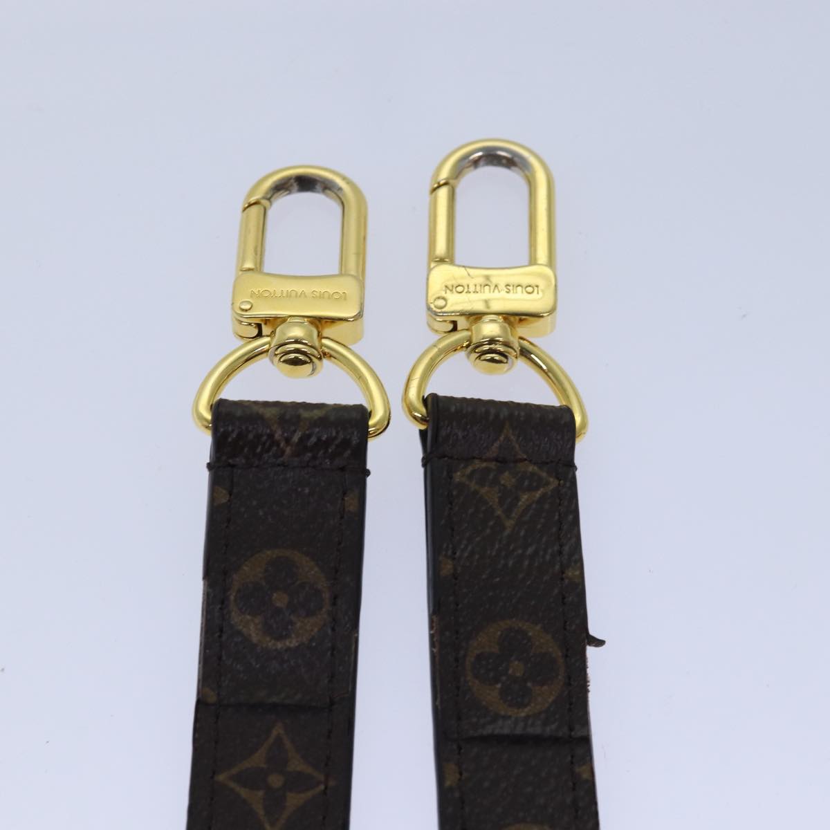 LOUIS VUITTON Monogram Adjustable Shoulder Strap 40.2""-44.9"" LV Auth 81024