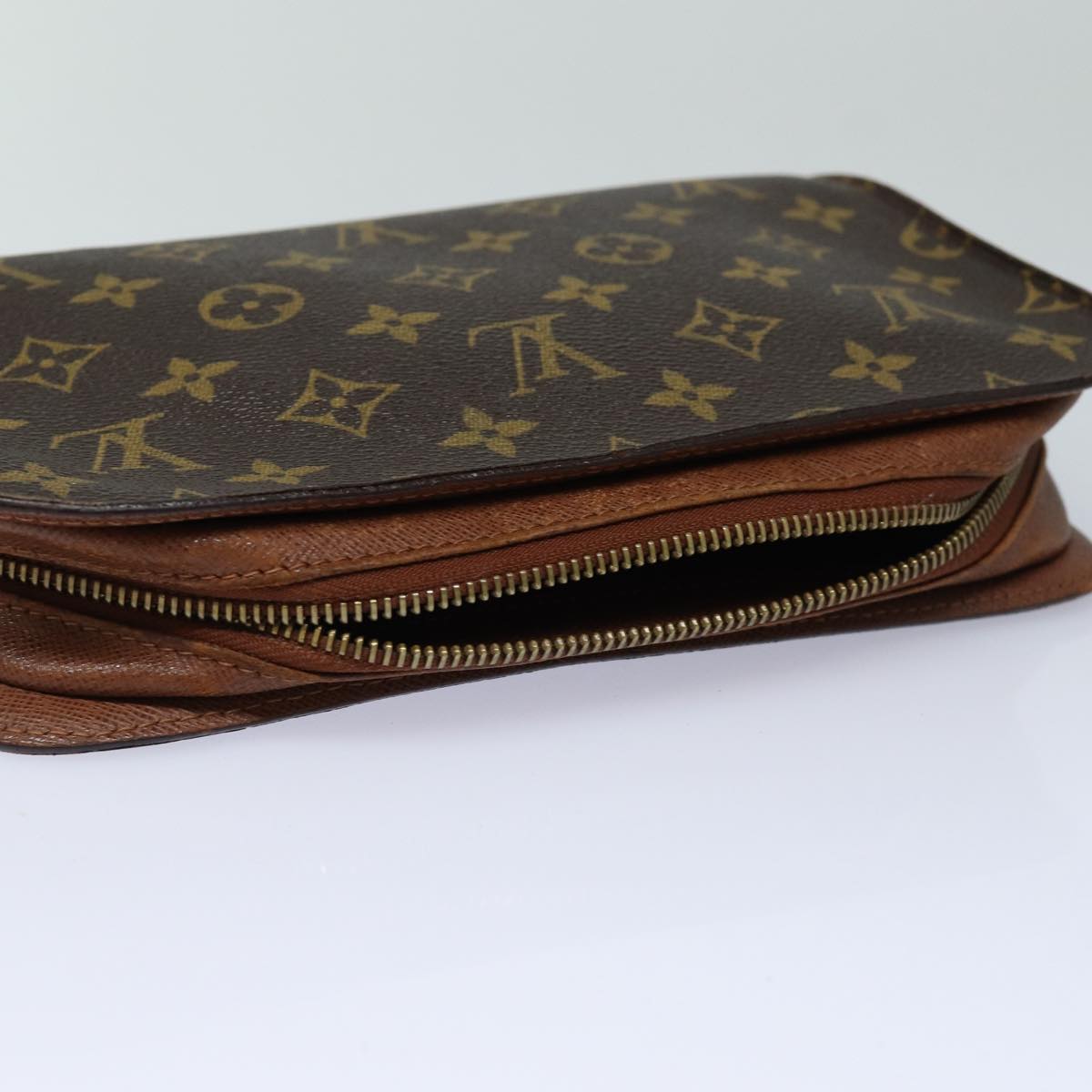 LOUIS VUITTON Monogram Orsay Clutch Bag M51790 LV Auth 81030