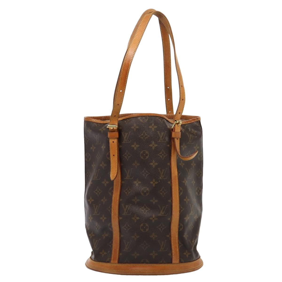 LOUIS VUITTON Monogram Bucket GM Shoulder Bag M42236 LV Auth 81033